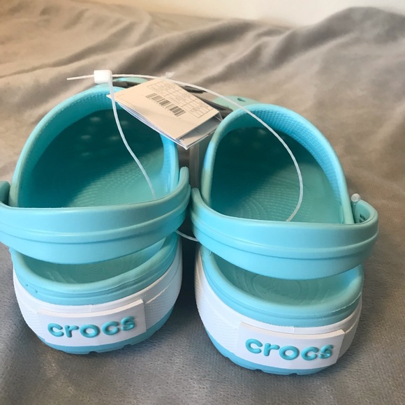 Turquoise Crocs - Picture 3 of 4